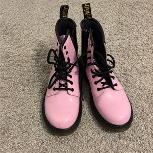 Dr. Martens Kids Pink Boots